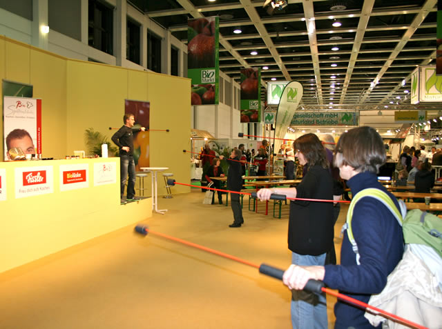 Grne Woche Bio-Halle 2011 Eventbetreuung